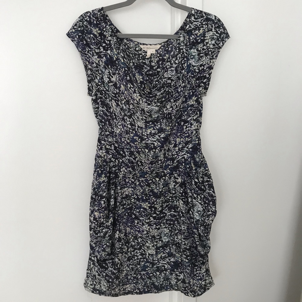 BCBGENERATION DRESS, flattering pattern & shape
